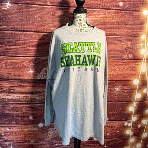 *NWOT* Fanatics Seahawks Soft-Knit Long Sleeve Jersey. Unisex. Size 3XL